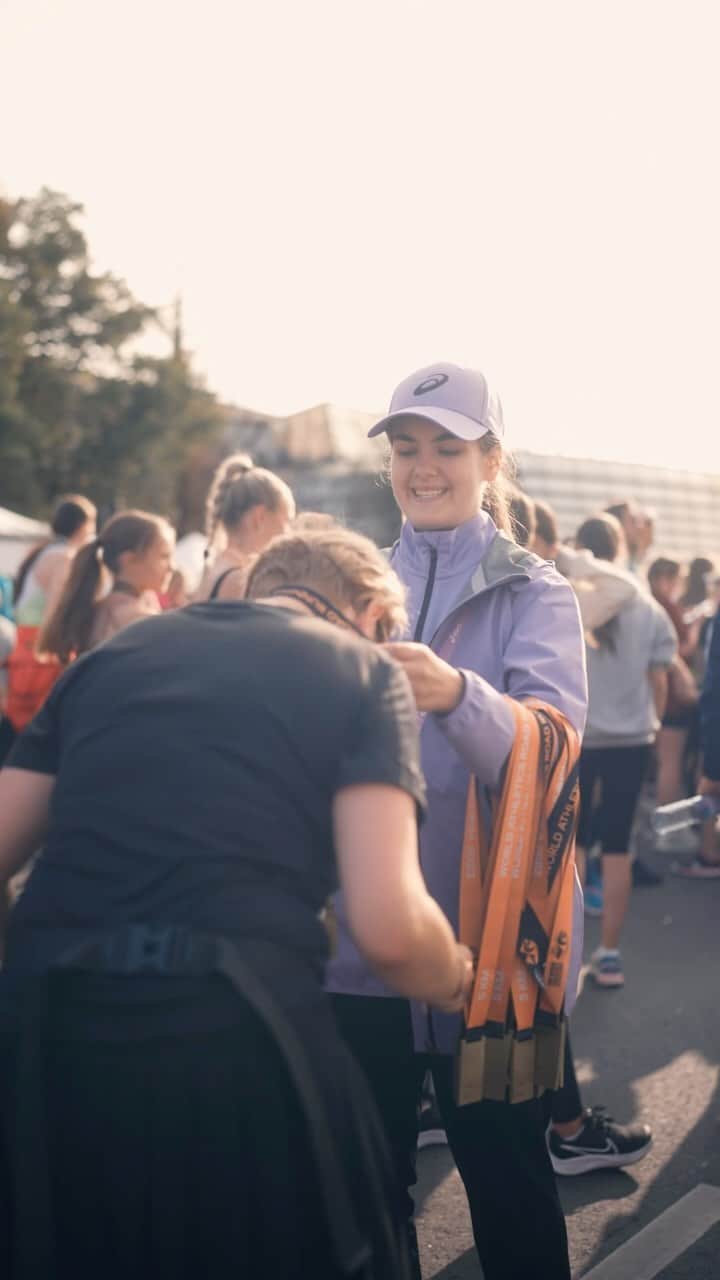 のインスタグラム：「What a memorable weekend at the first @wariga23 #WorldRunningChamps!   Congratulations to all our athletes who raced through the streets of Riga. 🇱🇻  #WARiga23」