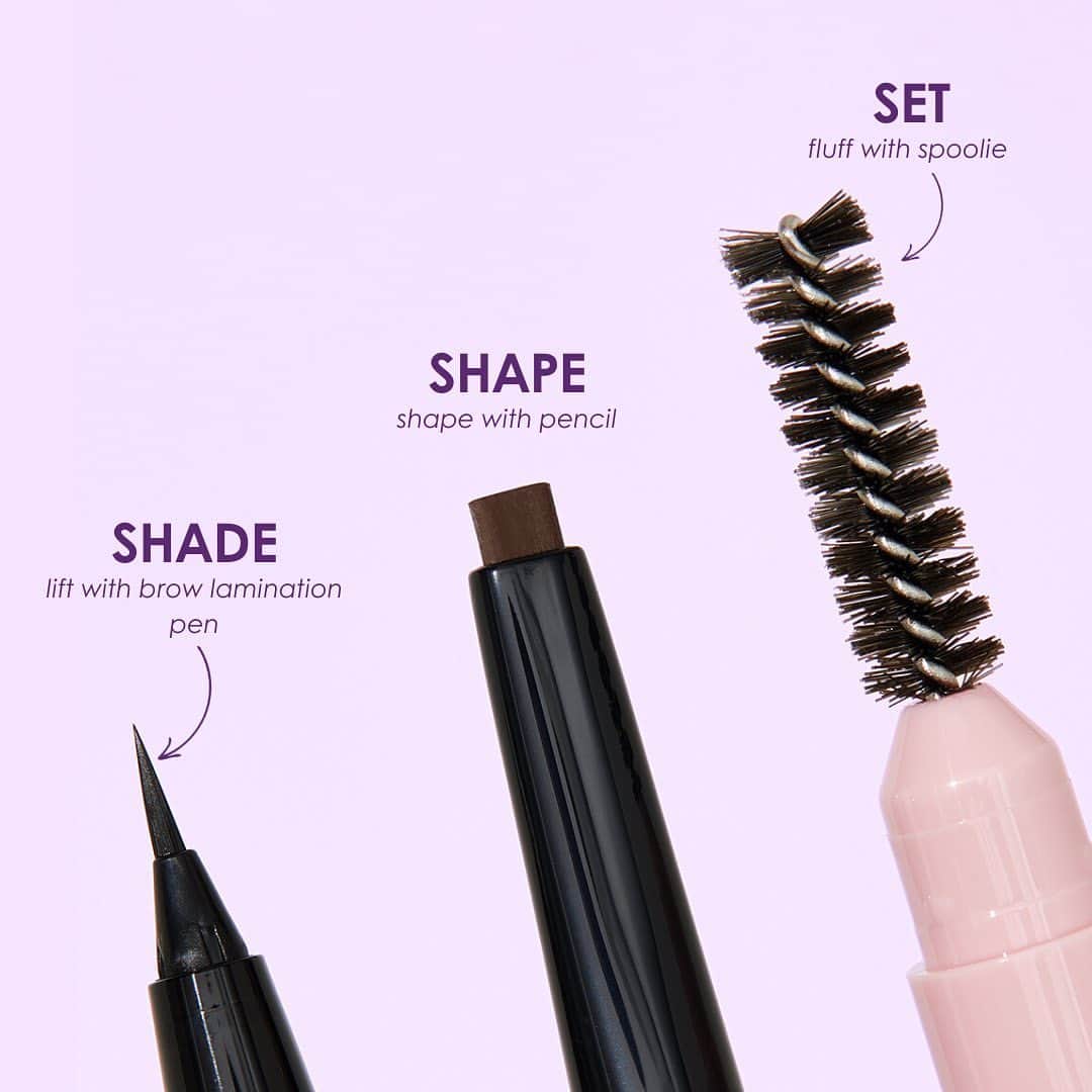 Tarte Cosmeticsさんのインスタグラム写真 - (Tarte CosmeticsInstagram)「You're only 3 steps away from the most perfect brows with our maracuja juicy brow. 😏 This innovative 3-step brow lamination tool is designed with a retractable pencil, a micro-liner tip & a built-in spoolie to create natural & full-looking brows!   Get yours TODAY on tarte.com! 🤎  #tartecosmetics #rethinknatural」10月3日 8時27分 - tartecosmetics