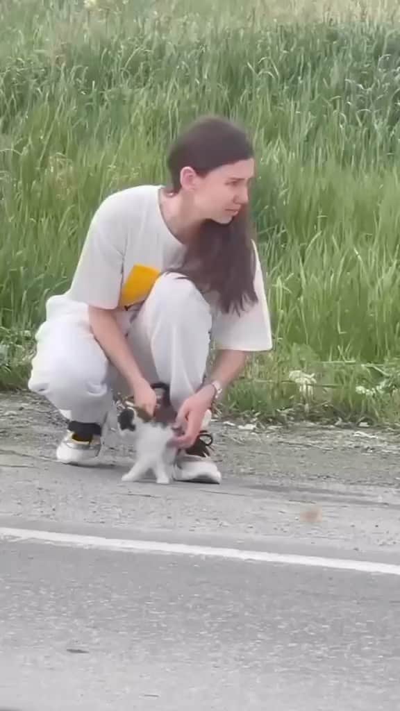 Cute Pets Dogs Catsのインスタグラム：「Thank you for saving this baby!🥰  Credit: awesome regnoanimale0 (tt) ** For all crediting issues and removals pls 𝐄𝐦𝐚𝐢𝐥 𝐮𝐬 ☺️  𝐍𝐨𝐭𝐞: we don’t own this video/pics, all rights go to their respective owners. If owner is not provided, tagged (meaning we couldn’t find who is the owner), 𝐩𝐥𝐬 𝐄𝐦𝐚𝐢𝐥 𝐮𝐬 with 𝐬𝐮𝐛𝐣𝐞𝐜𝐭 “𝐂𝐫𝐞𝐝𝐢𝐭 𝐈𝐬𝐬𝐮𝐞𝐬” and 𝐨𝐰𝐧𝐞𝐫 𝐰𝐢𝐥𝐥 𝐛𝐞 𝐭𝐚𝐠𝐠𝐞𝐝 𝐬𝐡𝐨𝐫𝐭𝐥𝐲 𝐚𝐟𝐭𝐞𝐫.  We have been building this community for over 6 years, but 𝐞𝐯𝐞𝐫𝐲 𝐫𝐞𝐩𝐨𝐫𝐭 𝐜𝐨𝐮𝐥𝐝 𝐠𝐞𝐭 𝐨𝐮𝐫 𝐩𝐚𝐠𝐞 𝐝𝐞𝐥𝐞𝐭𝐞𝐝, pls email us first. **」