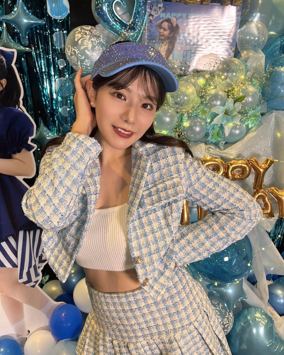 澄川れみのインスタグラム：「. 生誕祭楽しすぎた🥺🩵🩵」