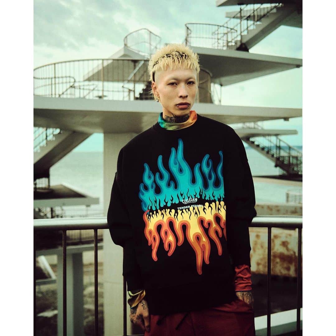 橘昌吾さんのインスタグラム写真 - (橘昌吾Instagram)「TENDER PERSON & utility WORK SHOP ⁡ Photography @yohei_ohno_  Direction&Styling @shogo_tachibana  Model @ija_alonedogs  Design @tenderperson @utilityharajuku  ⁡ #tenderperson #utilityharajuku #styling」10月3日 9時57分 - shogo_tachibana