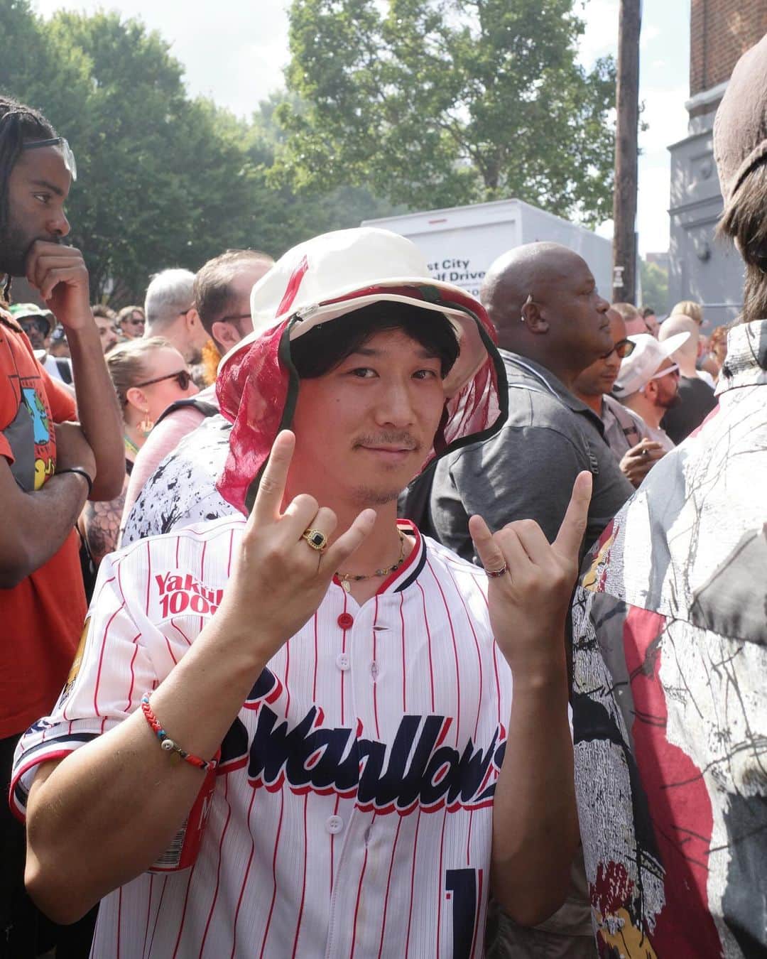 小袋成彬のインスタグラム：「Hello my London friends, I'm back again in the starting lineup of @melodiesint at @giant___steps party on Sunday 15th October. @madprofessorariwa will be our cleanup hitter apparently with some surprise guests. Play ball at 4PM🏟️」