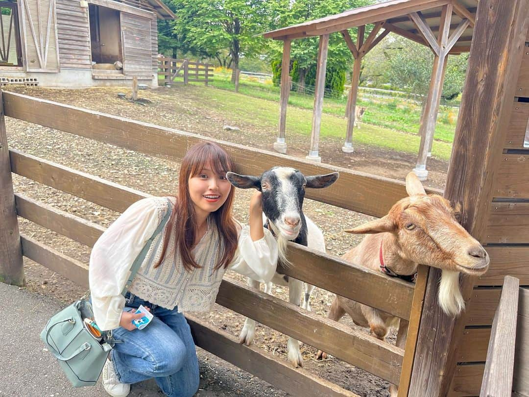 古野みうのインスタグラム：「🐐🥕🥦」