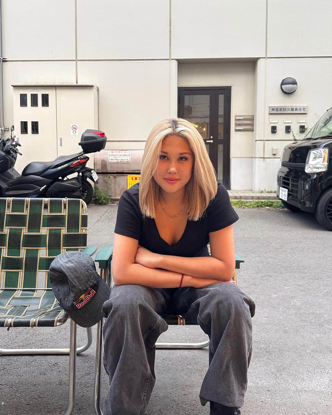 川村あんりのインスタグラム：「バッサリ:)🍂!!」