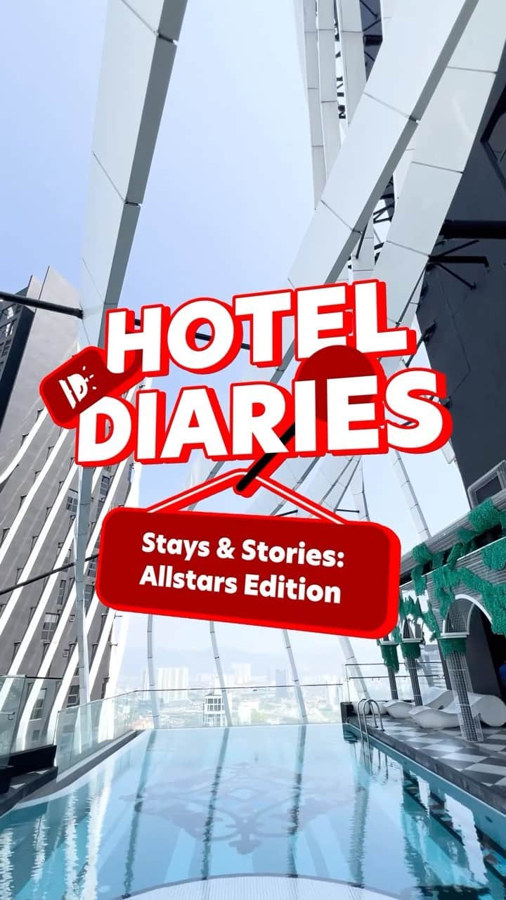 エアアジアのインスタグラム：「COMING SOON!   Prepare for a journey you won’t want to miss and join us in the upcoming series of ‘Hotel Diaries: Stays & Stories - Allstars Edition’ 🎬🌆 #HotelDiaries #airasiasuperapp #onestoptravelsuperapp #exploretheworld」