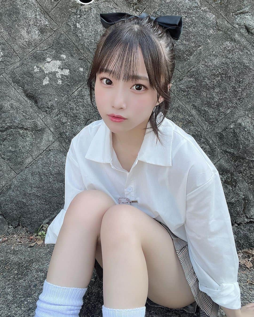 岸みゆのインスタグラム：「こんな145cmもすきですか？？」