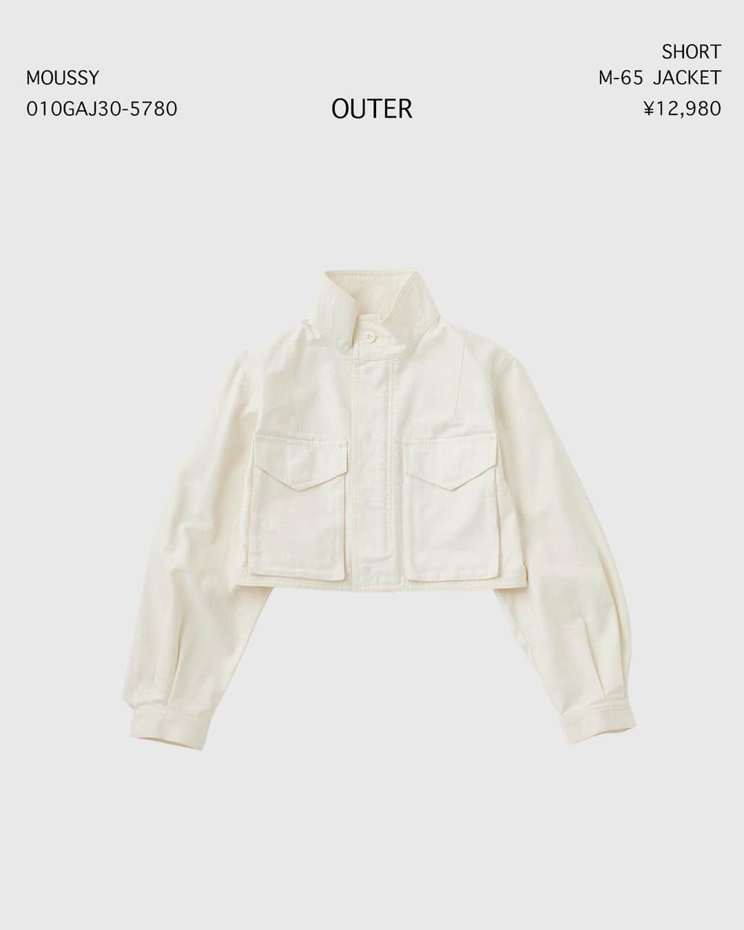 SHEL'TTER WEB STOREさんのインスタグラム写真 - (SHEL'TTER WEB STOREInstagram)「【NEW IN】 - OUTER -  ━━━━━━━━━━━━━━━━  【MOUSSY】MODS コート ¥21,890 tax in Size：1,2 Color：柄KHA,BEG No：010GAS30-5880 ※発売中  【SLY】VINTAGE F／LEATHER CROP ブルゾン ¥18,700 tax in Size：1,2 Color：BLK,BRN No：030GAY30-1030 ※発売中  【LAGUA GEM】BIG POCKET MA-1 R ¥18,700 tax in Size：FREE Color：KHA,BLK,C.GRY No：510GAZ30-0610 ※発売中  【M_】KAPOK BOMBER ジャケット ¥18,480 tax in Size：1,2 Color：D/BRN,BLK,WHT,BLU No：010GA230-5550 ※発売中  【MOUSSY】SHORT M-65 ジャケット ¥12,980 tax in Size：FREE Color：O/WHT,KHA,BLK No：010GAJ30-5780 ※発売中  気になるアイテムは画像をタップまたは  プロフィールのサイトURLをクリック✔  ━━━━━━━━━━━━━━━━  #SHELTTERWEBSTORE #SWS #MOUSSY #M_ #M_MOUSSY #LAGUAGEM #SLY #newin #2023AW #autumn2023 #lightouter #modscoat #ma1 #cropped #blouson #m65 #leather  #新作 #アウター #レザー #レザーブルゾン #ジャケット #コート #モッズコート #クロップド丈 #ミリタリージャケット #オーバーサイズ」10月3日 13時27分 - sheltterwebstore