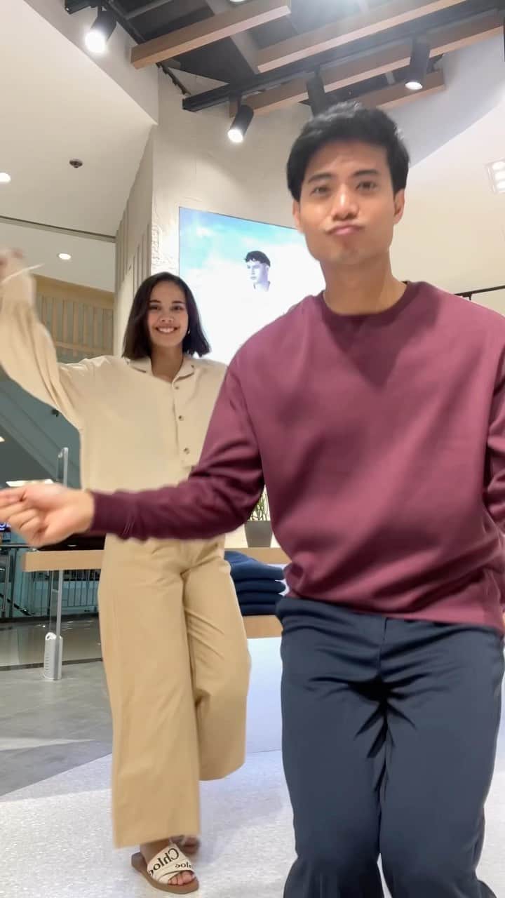 ミーガン・ヤングのインスタグラム：「Our passion for being efficient and making sure the things we own are “multi-purpose” or are used by more than one person is going to another level 🤍 Bocu provides quality clothes that have that minimalist look - and even I can borrow some stuff from Fofo's closet if I want to go for a more laid-back look. We want to invest in quality pieces that can transcend seasons. No need to worry about shopping ng shopping because we have all we need from @boculifestyle #BOCULife」