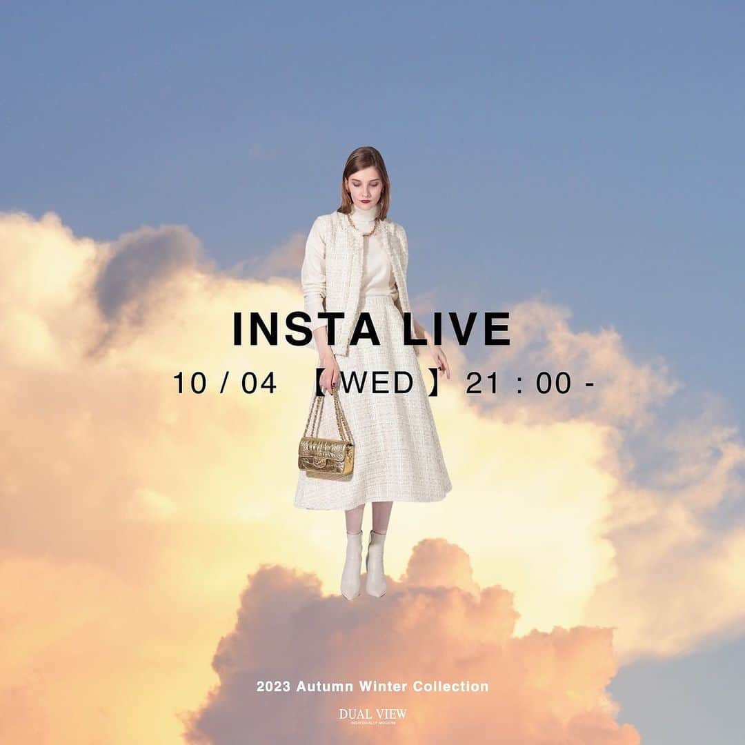 のインスタグラム：「秋の第三弾 インスタライブを配信します。 秋本番人気アイテム満載なのでお楽しみに💕 10月4日21時〜」