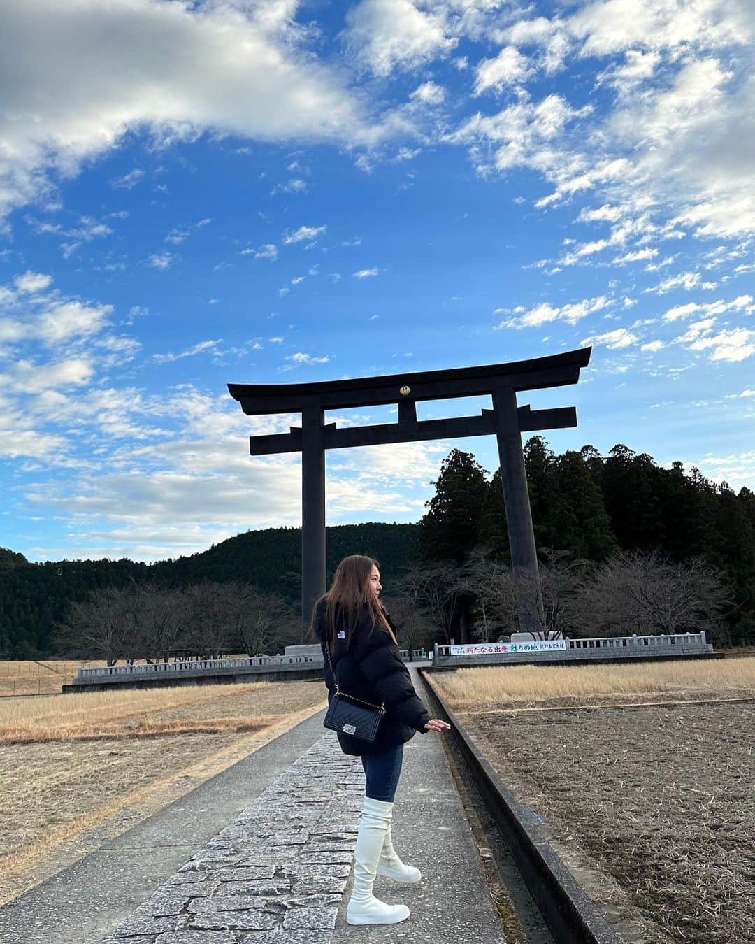 秋山かほのインスタグラム：「⛩️」