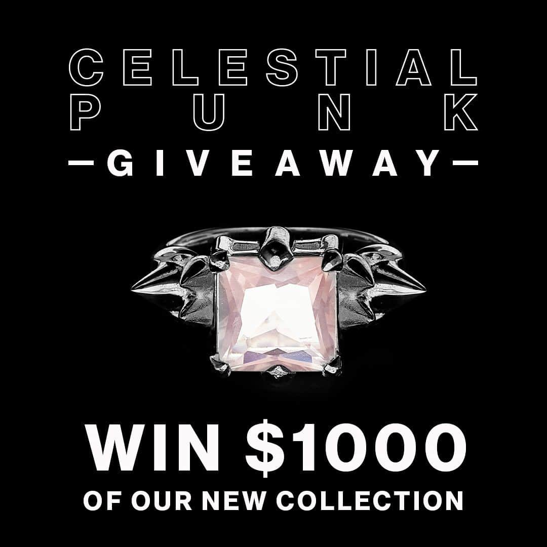 ストーレンガールフレンズクラブさんのインスタグラム写真 - (ストーレンガールフレンズクラブInstagram)「GIVEAWAY CLOSED. WIN $1K WORTH OF OUR NEW JEWELLERY COLLECTION ‘CELESTIAL PUNK'」10月3日 15時41分 - stolengirlfriendsclub