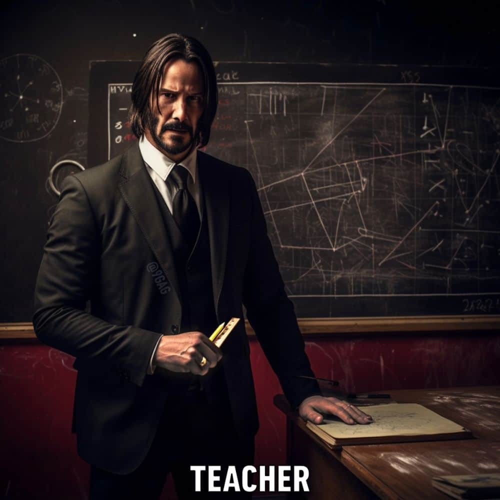 9GAGさんのインスタグラム写真 - (9GAGInstagram)「What if John Wick weren't an assassin - #artificialintelligence #AI #johnwick #keanureeves #occupations #9gag」10月3日 16時00分 - 9gag