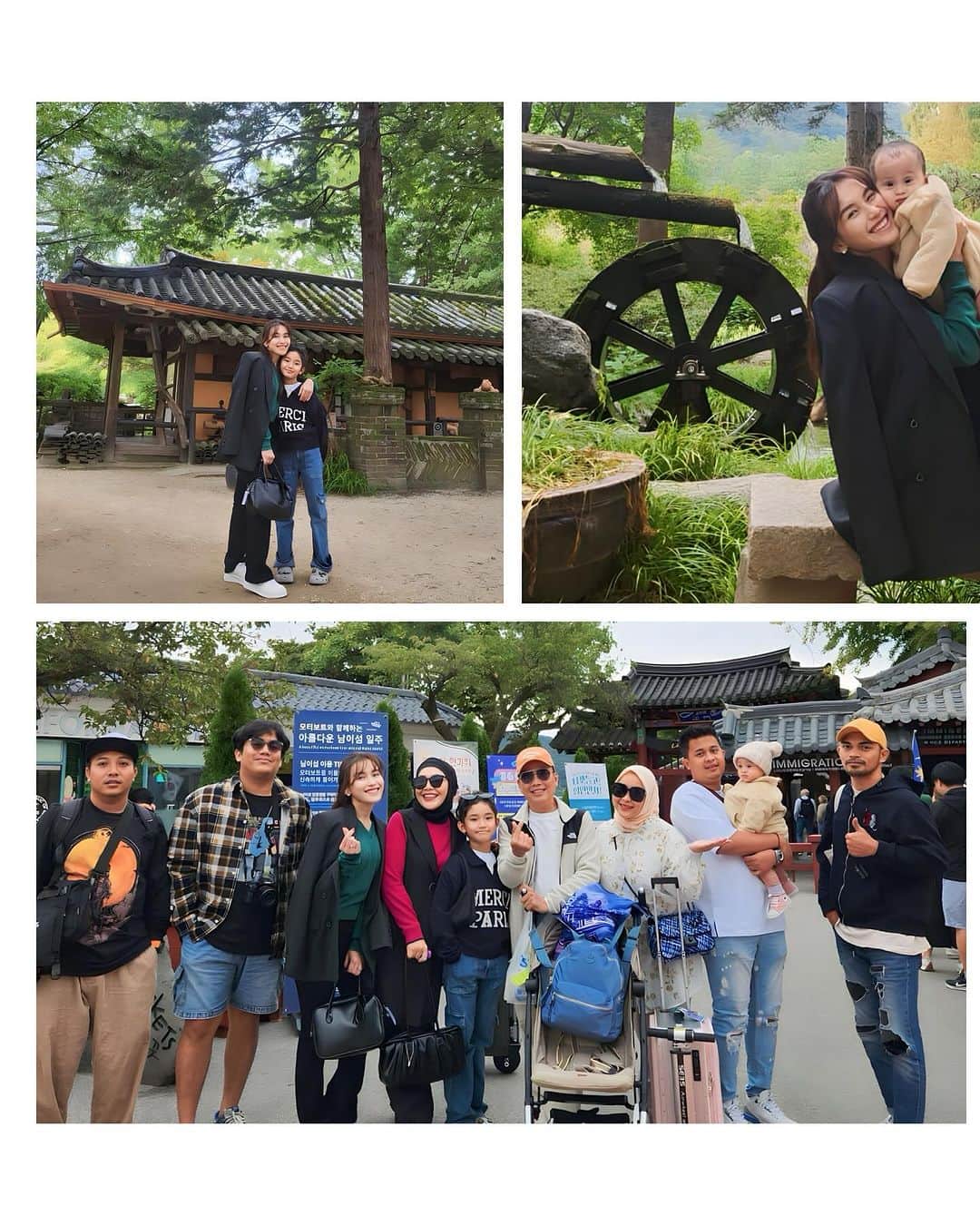 アユ・ティンティンのインスタグラム：「나미 ✌🏻🍃🌲💚」