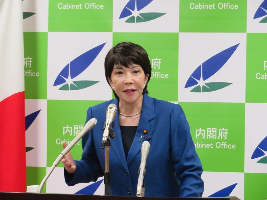 高市早苗のインスタグラム：「10月3日 大臣記者会見」