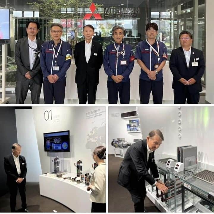 きいちゃんのインスタグラム：「【知事活動報告】 三菱電機（株）冷熱システム製作所の視察。従業員数1609人（関係会社を含む構内従業員数は2883人）。国内ではパッケージエアコンなど業務用空調機のマザー工場です。県内の協力企業も15社あり、今後ともウインウインの関係を築いていきたいと思います。  #和歌山県」
