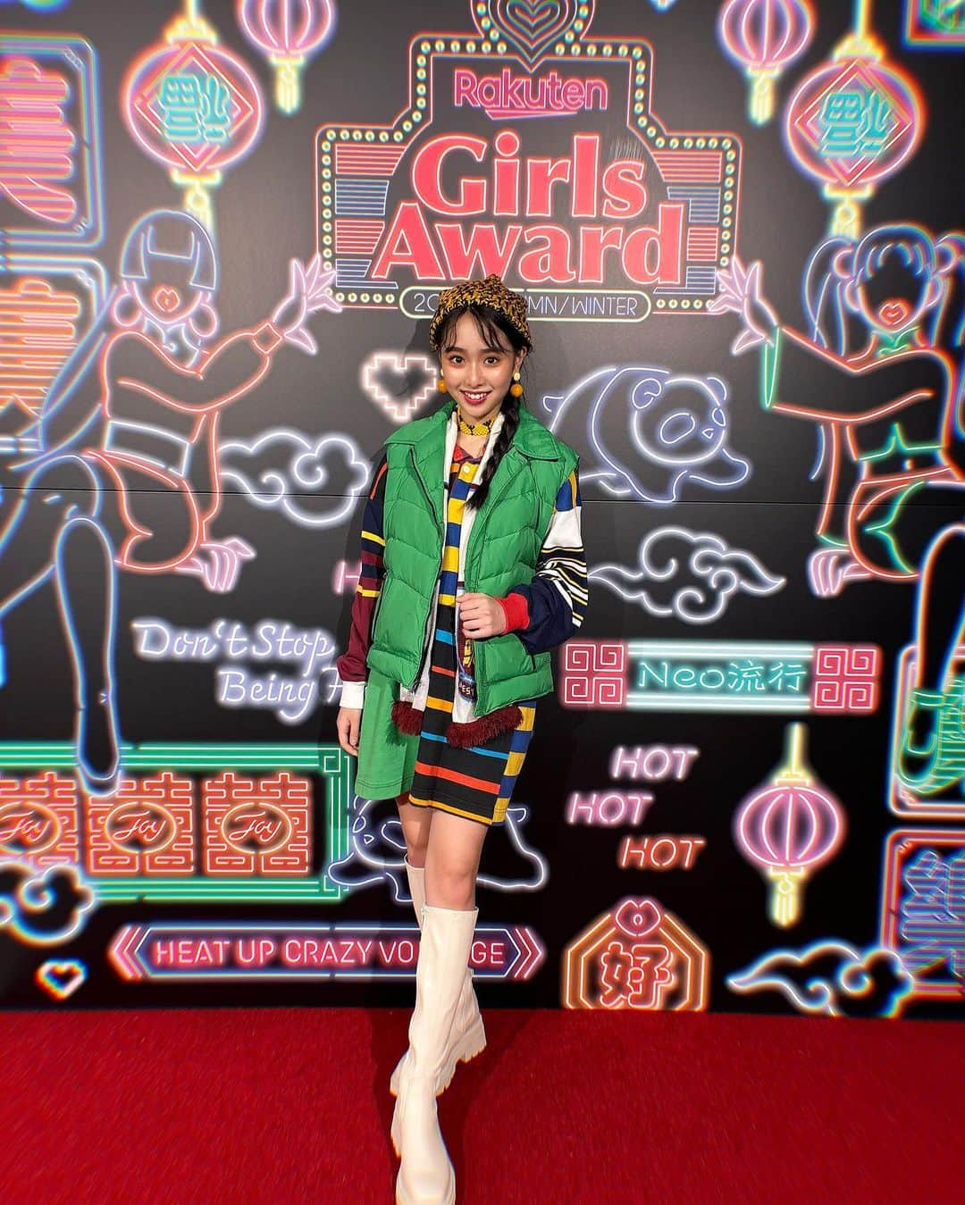 藤岡舞衣さんのインスタグラム写真 - (藤岡舞衣Instagram)「. RakutenGirlsAward 2023🤍a/w ありがとうございました✨️ 3ステージ全てとっても楽しかったです🥹 ⁡ @girlsaward_official @lilliancarat_official #maifujioka#girlsaward#ガルアワ#grapefruitmoon#annasui」10月3日 18時04分 - mai_fujioka_official