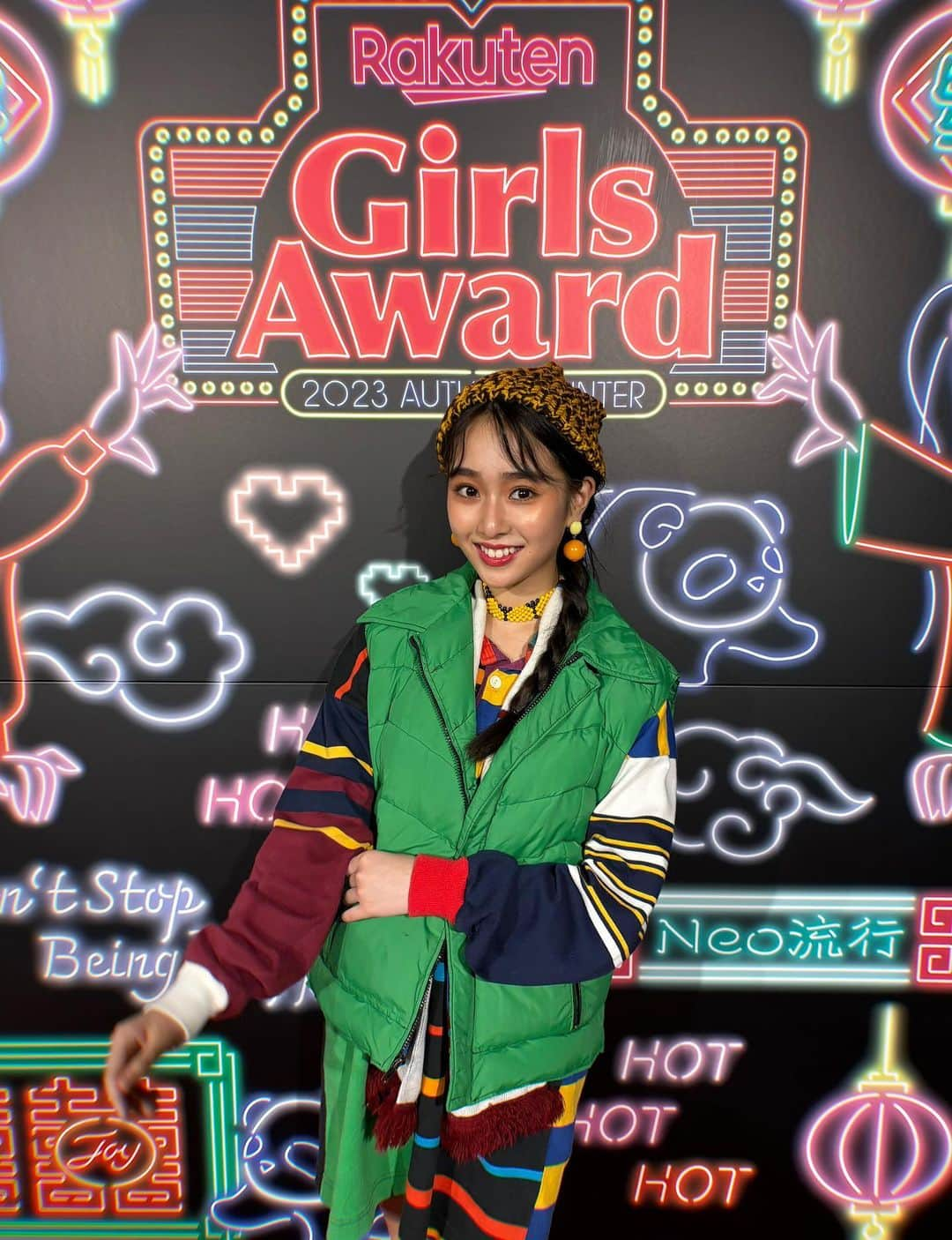 藤岡舞衣さんのインスタグラム写真 - (藤岡舞衣Instagram)「. RakutenGirlsAward 2023🤍a/w ありがとうございました✨️ 3ステージ全てとっても楽しかったです🥹 ⁡ @girlsaward_official @lilliancarat_official #maifujioka#girlsaward#ガルアワ#grapefruitmoon#annasui」10月3日 18時04分 - mai_fujioka_official