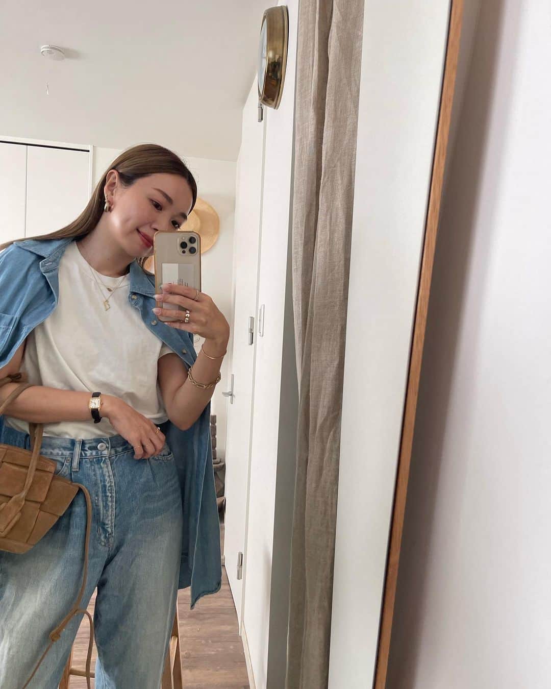 Love_Lifeさんのインスタグラム写真 - (Love_LifeInstagram)「引き続き denim on denim 👖🤎」10月3日 18時18分 - _by_ami
