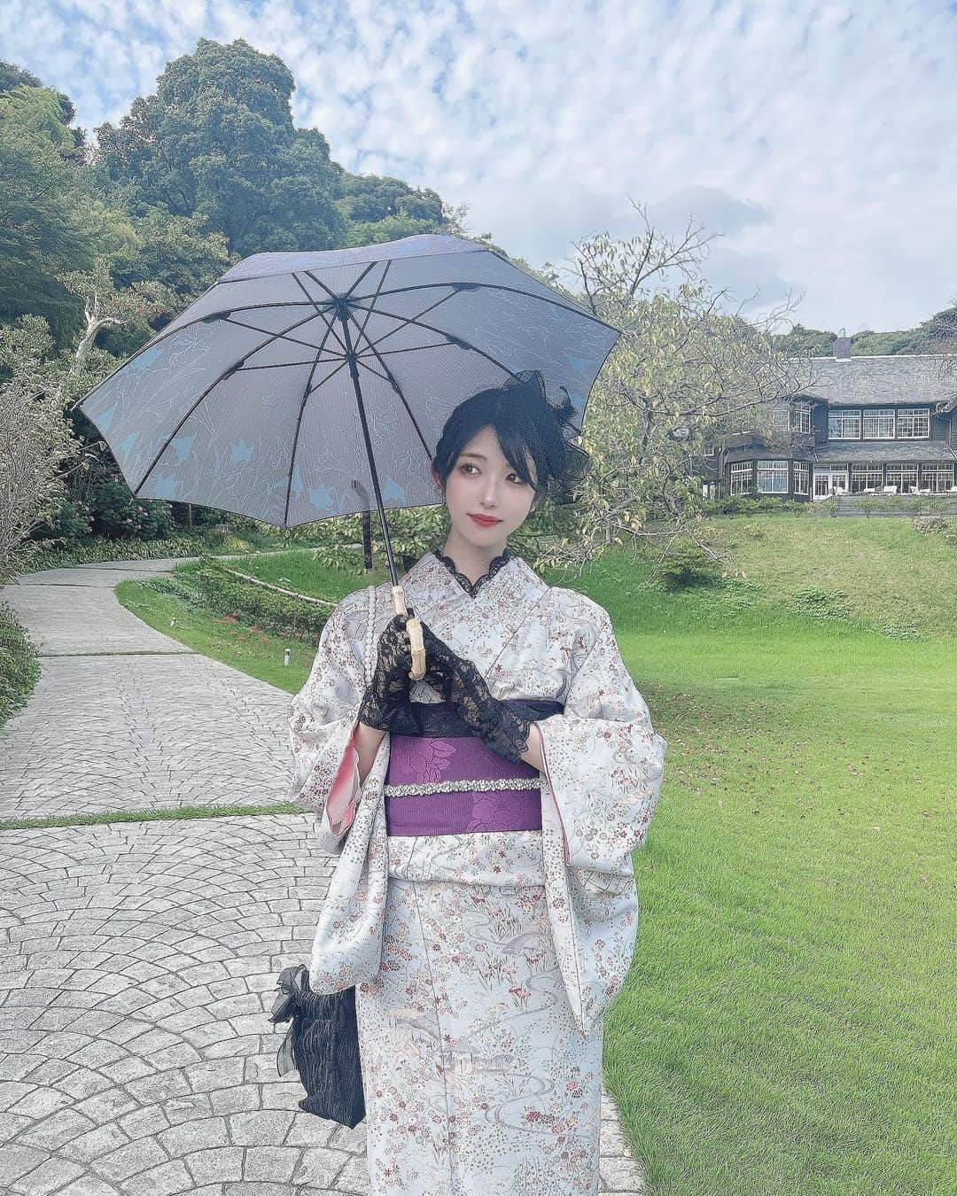 れみぱんさんのインスタグラム写真 - (れみぱんInstagram)「また着物着て遊びたい🫶🏻✨ : 👘 @wargo_kimono.kamakura  👘 @wargo_kimono」10月3日 18時29分 - lemipanna