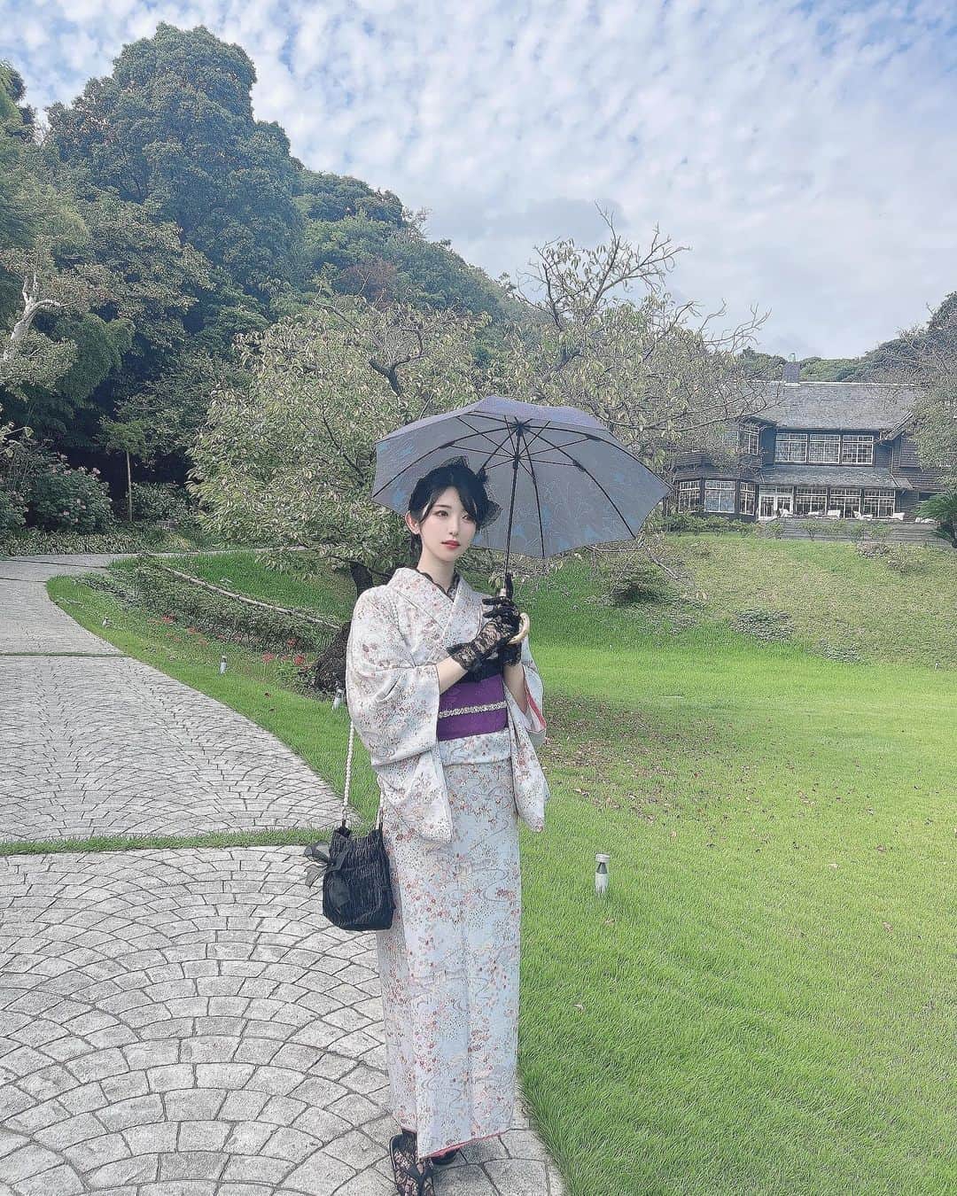 れみぱんさんのインスタグラム写真 - (れみぱんInstagram)「また着物着て遊びたい🫶🏻✨ : 👘 @wargo_kimono.kamakura  👘 @wargo_kimono」10月3日 18時29分 - lemipanna