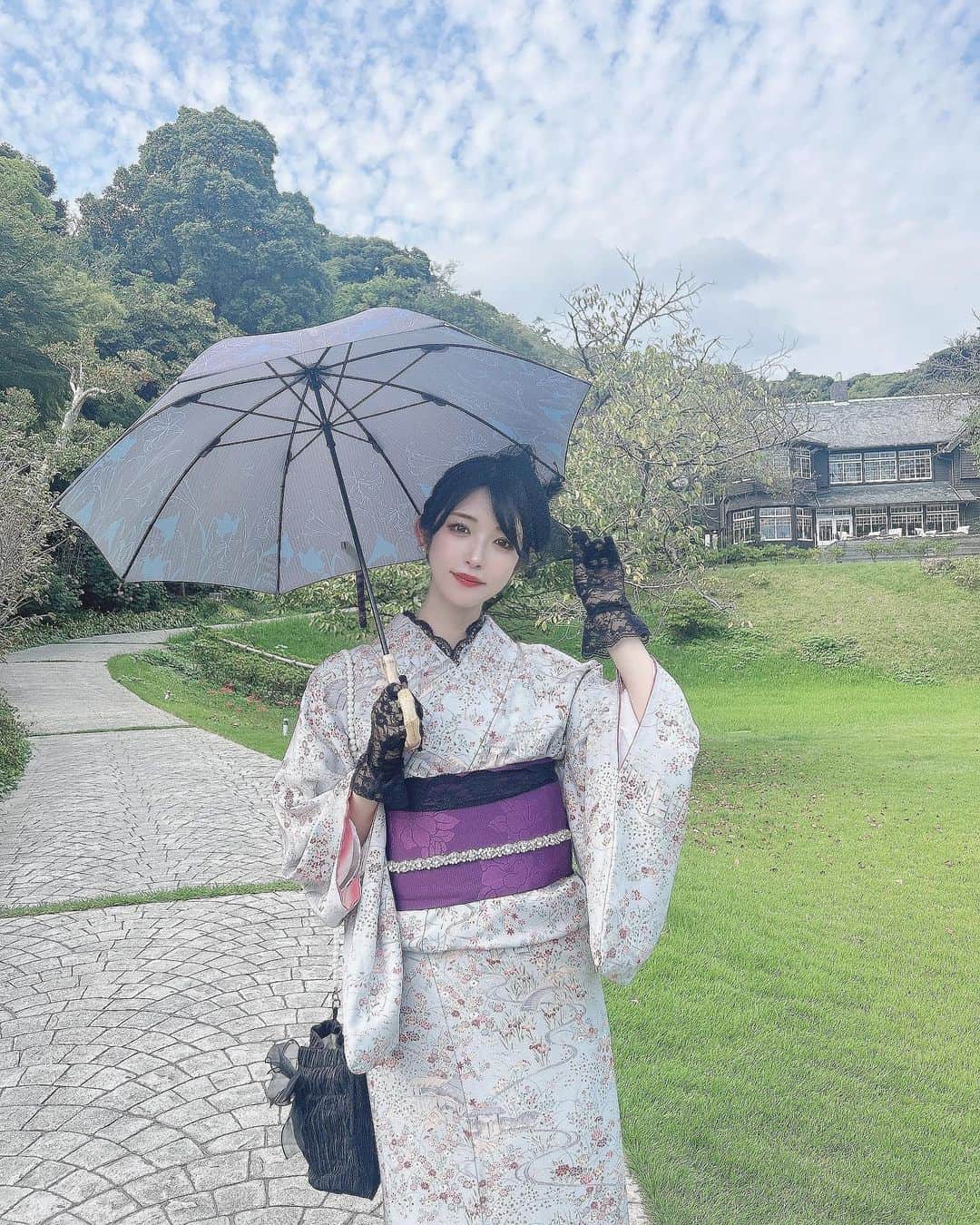 れみぱんさんのインスタグラム写真 - (れみぱんInstagram)「また着物着て遊びたい🫶🏻✨ : 👘 @wargo_kimono.kamakura  👘 @wargo_kimono」10月3日 18時29分 - lemipanna