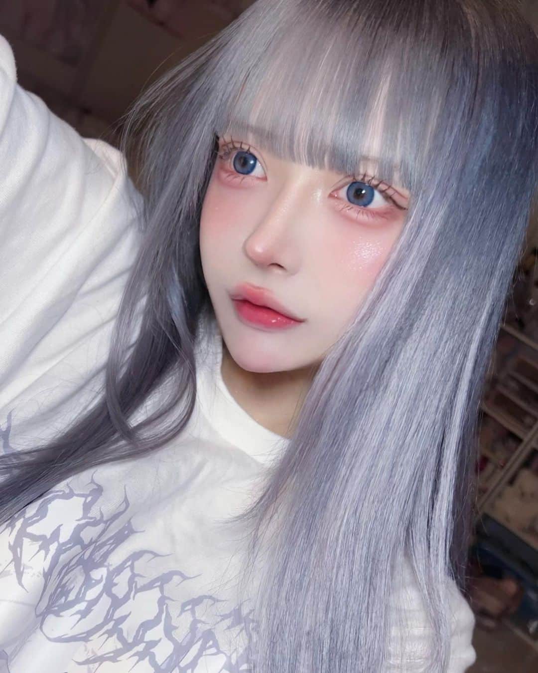 にゃんぽこらのインスタグラム：「ɴᴇᴡ ᴄᴏʟᴏʀ (∩｡•ｏ•｡)っ.ﾟ☆｡」