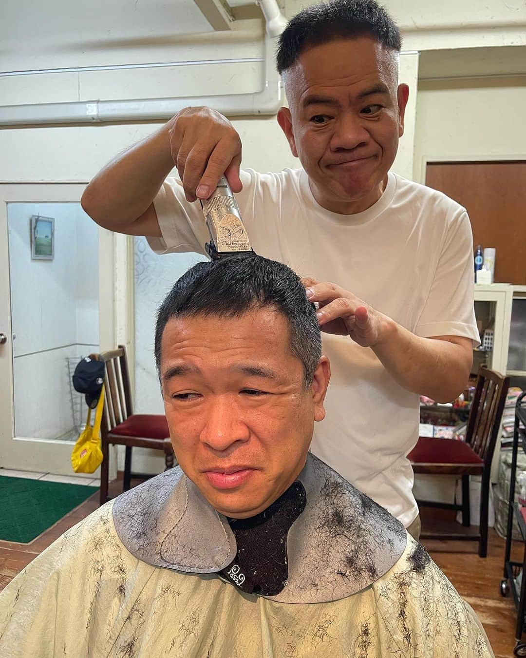 杉本知香さんのインスタグラム写真 - (杉本知香Instagram)「兼光くんちの保護犬の ビスマルクくん&レオナルドくん 可愛い過ぎた😍  #中目黒美容室 #FUJIWARA原西#FUJIWARA #プラスマイナス兼光#プラスマイナス」10月3日 19時00分 - sugimotoc