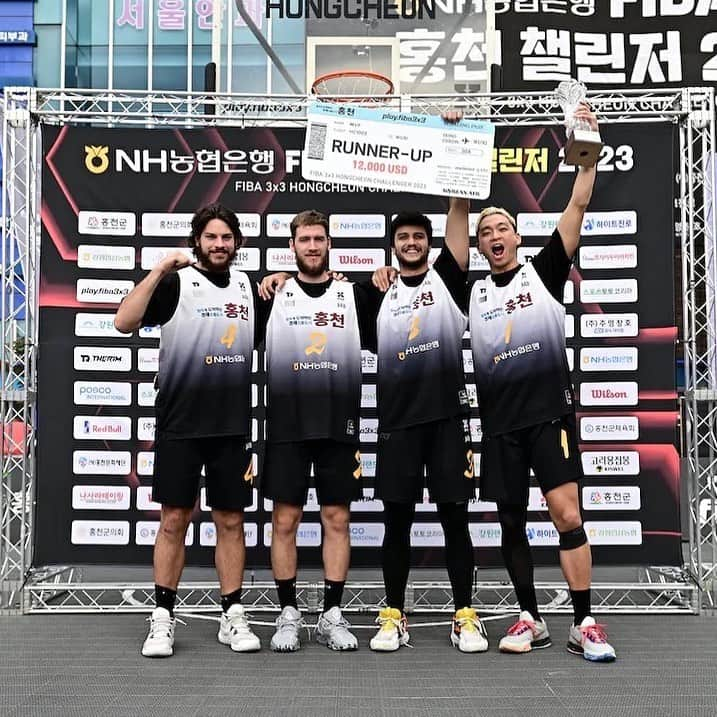 落合知也のインスタグラム：「Hongcheon challenger🥈  国際大会初の準優勝！！」