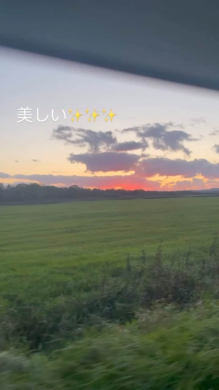 前川泰之のインスタグラム：「#夕景好き　#アーロンネヴィル好き #合体させてみた」