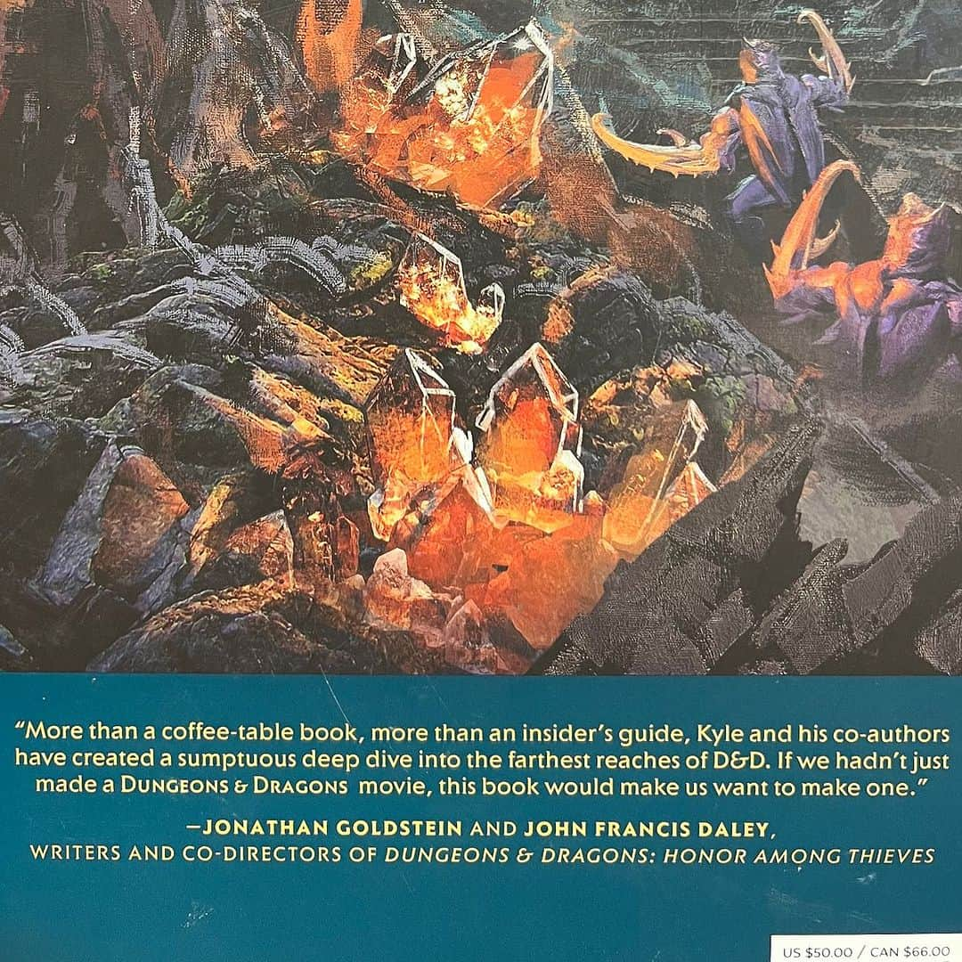 カイル・ニューマンさんのインスタグラム写真 - (カイル・ニューマンInstagram)「Today’s the day!!! Our new book LORE & LEGENDS is in stores everywhere (along with a @bnbuzz exclusive edition). The team and I have been hard at work on this since we wrapped ART & ARCANA and we couldn’t be more proud! It’s features behind the scenes tales, rare interviews, concept art, native art, products, streaming, pop culture call outs, fandom and more. Over 900 images! It tells the amazing and improbable story of the 5th edition of the World’s Greatest Game — Dungeons & Dragons! And it features a foreword by the great @TomMorello. PLEASE SUPPORT OUR BOOK! Made by D&D lovers for D&D lovers! #dnd #dungeonsanddragons #rpg #5thedition」10月4日 5時35分 - kyle_newman