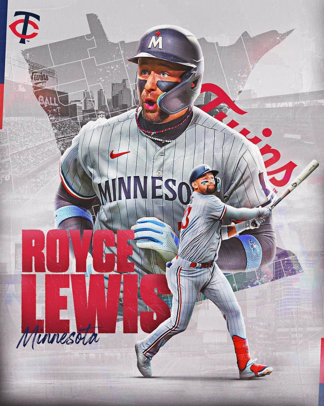 MLBさんのインスタグラム写真 - (MLBInstagram)「@RoyceLewis hits the first home run of the #postseason. 💪」10月4日 6時00分 - mlb