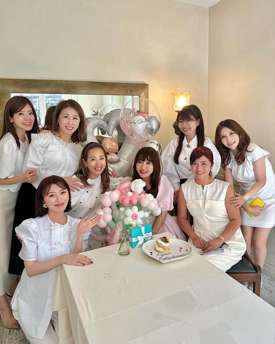 千葉由佳（ちばゆか）さんのインスタグラム写真 - (千葉由佳（ちばゆか）Instagram)「. Baby shower👶🏻🩷  ほっこりで大感動で幸せな時間でした💐  サプライズ返しのお手紙に込められたメッセージが嬉しかった🥹💌」10月3日 21時59分 - chibayuka
