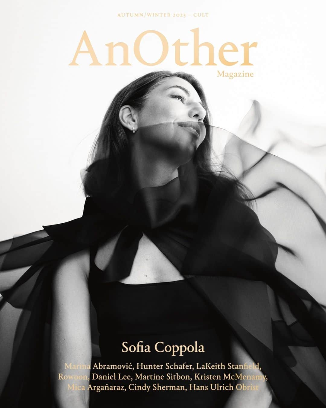 AnOther Magazineのインスタグラム：「AnOther Magazine Autumn/Winter 2023 – Cult. @sofiacoppola in @chanelofficial haute couture⁠ ⁠ Photography by #BibiBorthwick⁠ Styling by @katieshillingford ⁠ Sofia Coppola in conversation with @cindysherman, introduced by #HannahLack⁠ Editor-in-chief @susannahfrankel ⁠ Art direction by @sarahjaynetodd_ ⁠ Hair by @odilegilbert_official ⁠ Make-up by @sandrinecanobock ⁠ Casting by @gkldprojects ⁠ Set design by @christianfeltham ⁠ Production by @zoe__tomlinson and @faragoprojects⁠ ⁠ AnOther Magazine Autumn/Winter 2023 is on sale worldwide now⁠ ⁠ #AnOtherMagazineAW23 #SofiaCoppola #Priscilla #Cult」