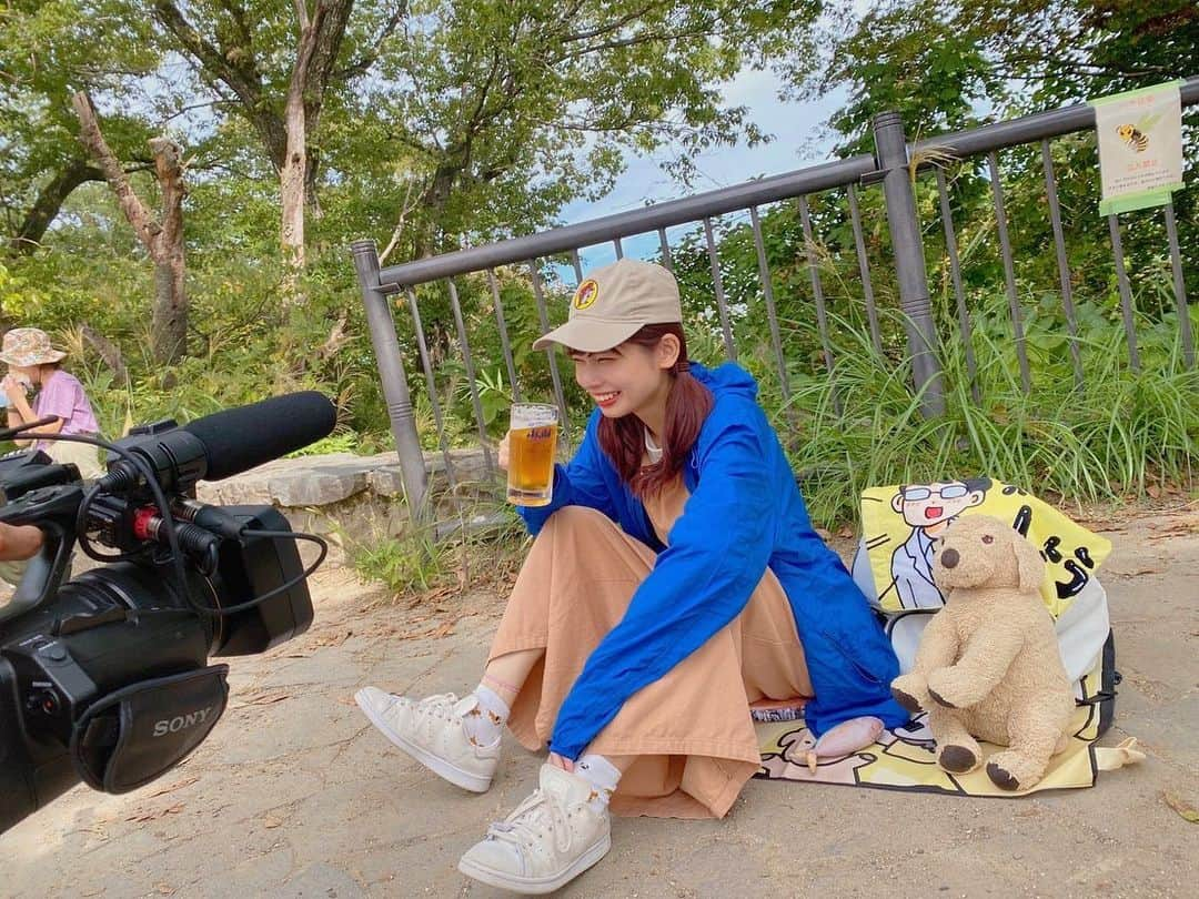 鹿目凛さんのインスタグラム写真 - (鹿目凛Instagram)「山登りした事ある？  私は今日初めて登りました！ 高尾山〜！！！！  アクティビティ力上がる〜！！！  来週の #でんぱの神神 にて 放送予定です！！！ 1人でロケを楽しむ様子、観てね！  #でんぱ組inc #でんぱ組 #ぺろりん #鹿目凛 #高尾山 #高尾山口 #登山 #登山初心者 #登山の日」10月3日 22時01分 - kaname_rin