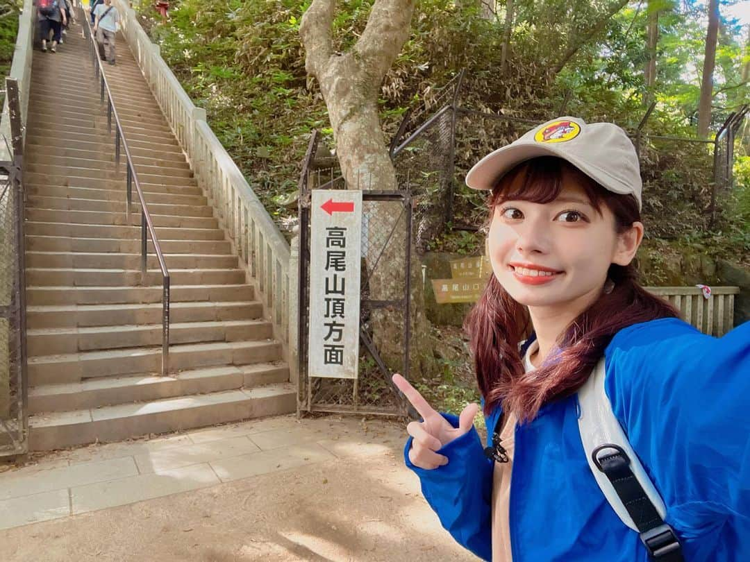 鹿目凛さんのインスタグラム写真 - (鹿目凛Instagram)「山登りした事ある？  私は今日初めて登りました！ 高尾山〜！！！！  アクティビティ力上がる〜！！！  来週の #でんぱの神神 にて 放送予定です！！！ 1人でロケを楽しむ様子、観てね！  #でんぱ組inc #でんぱ組 #ぺろりん #鹿目凛 #高尾山 #高尾山口 #登山 #登山初心者 #登山の日」10月3日 22時01分 - kaname_rin