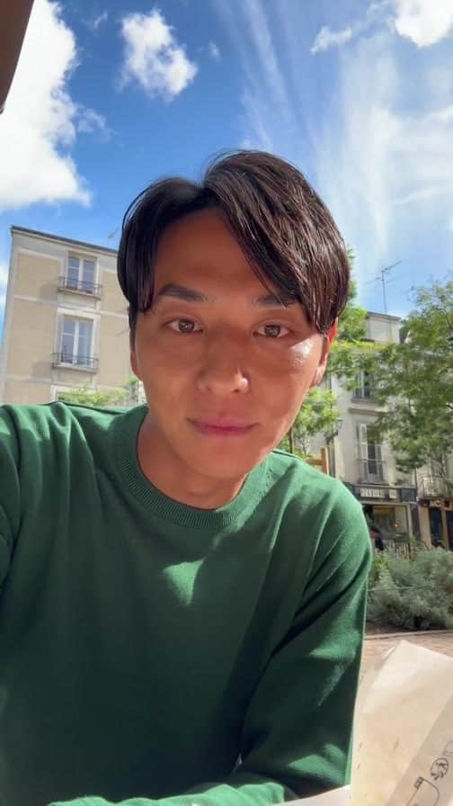 友永真也のインスタグラム：「大好きなトゥールの街🇫🇷 2人語りシリーズです🌟」
