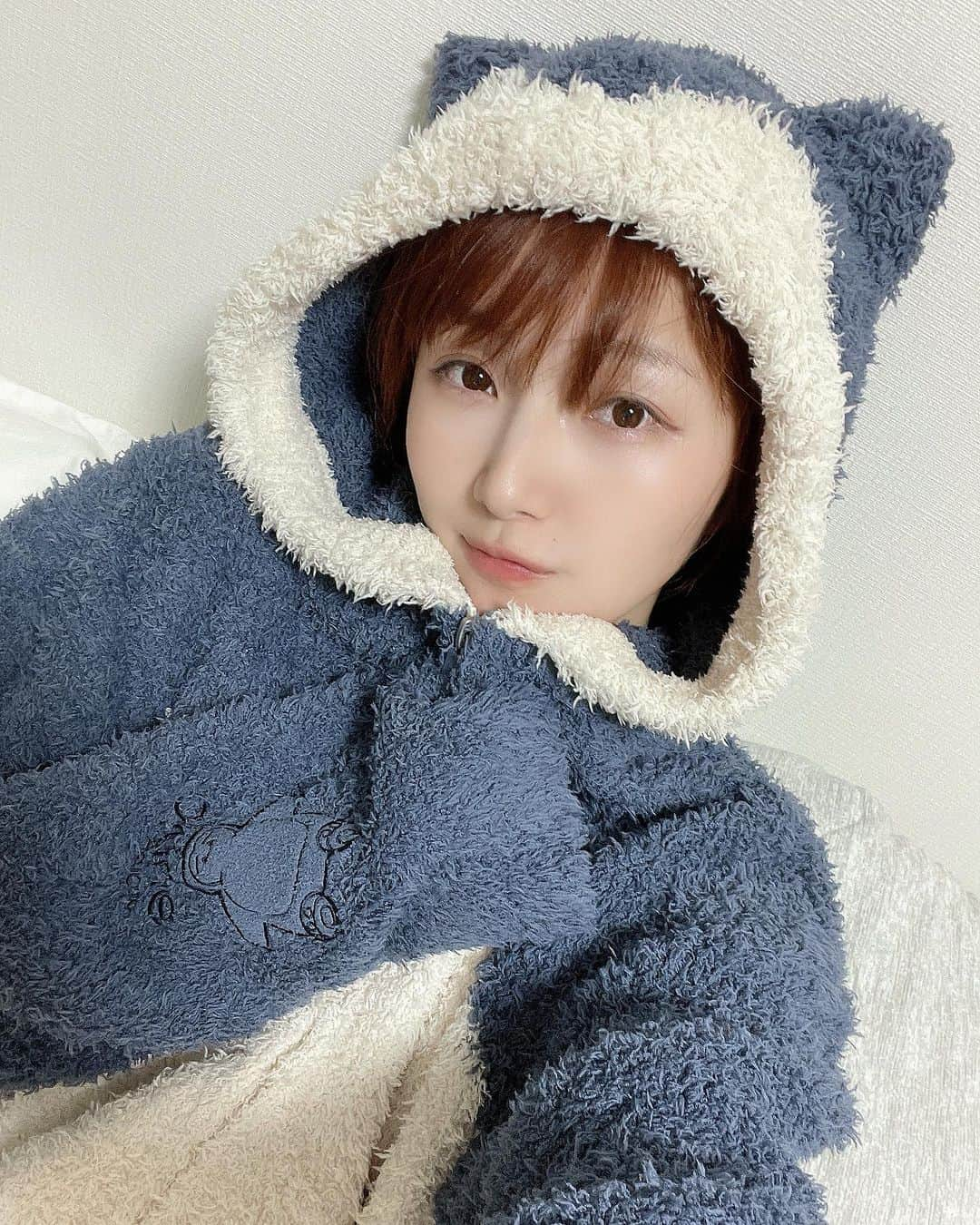 むぎさんのインスタグラム写真 - (むぎInstagram)「カビゴン☺️☺️☺️おやすみ💤」10月3日 22時19分 - mugiusagi