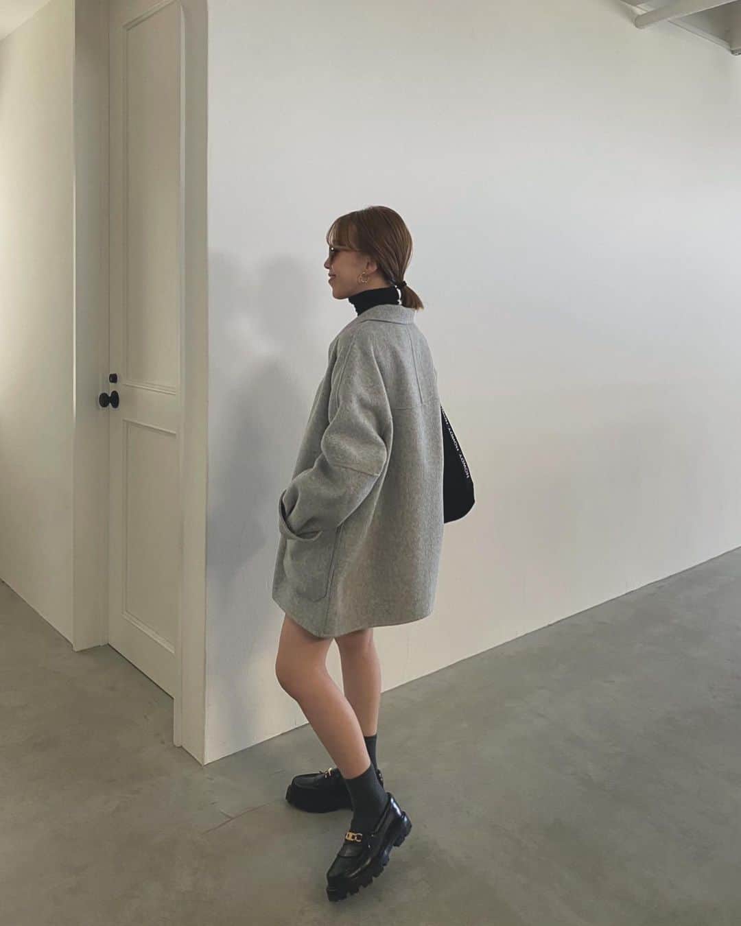 のインスタグラム：「いろいろこ-で🧥🍂♡  動画の繋げ方分からず リ-ルのプレビュ-画面録画した🫣」