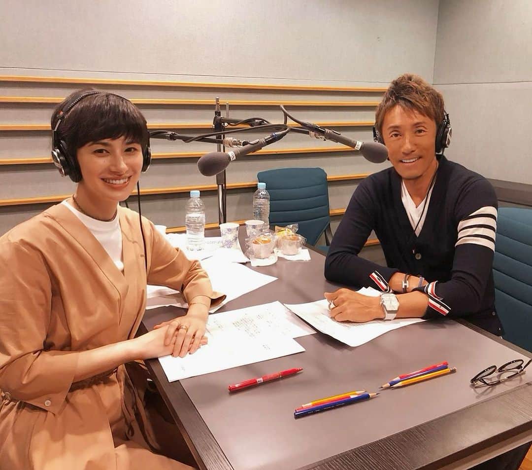 西村晃一のインスタグラム：「Happy Birthday @chiakihoran_official   #radio #ホラン千秋  #誕生日 #happybirthday  @nishiazabukaze」