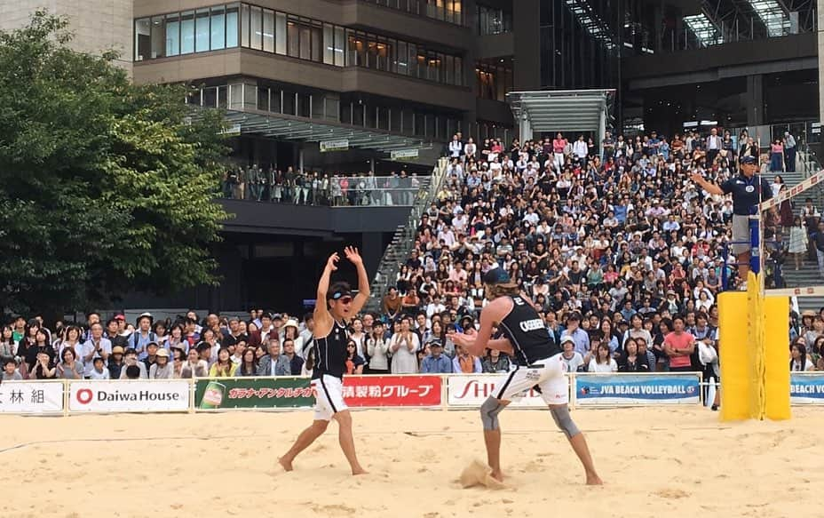 西村晃一さんのインスタグラム写真 - (西村晃一Instagram)「大阪グランフロント  #大阪グランフロント #beachvolleyball  #koichinishimura  #西村晃一」10月3日 23時30分 - koichi.nishimura