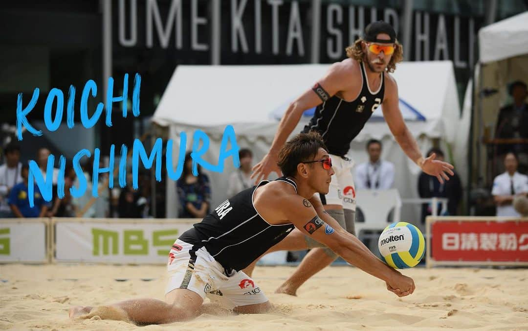 西村晃一のインスタグラム：「大阪グランフロント  #大阪グランフロント #beachvolleyball  #koichinishimura  #西村晃一」