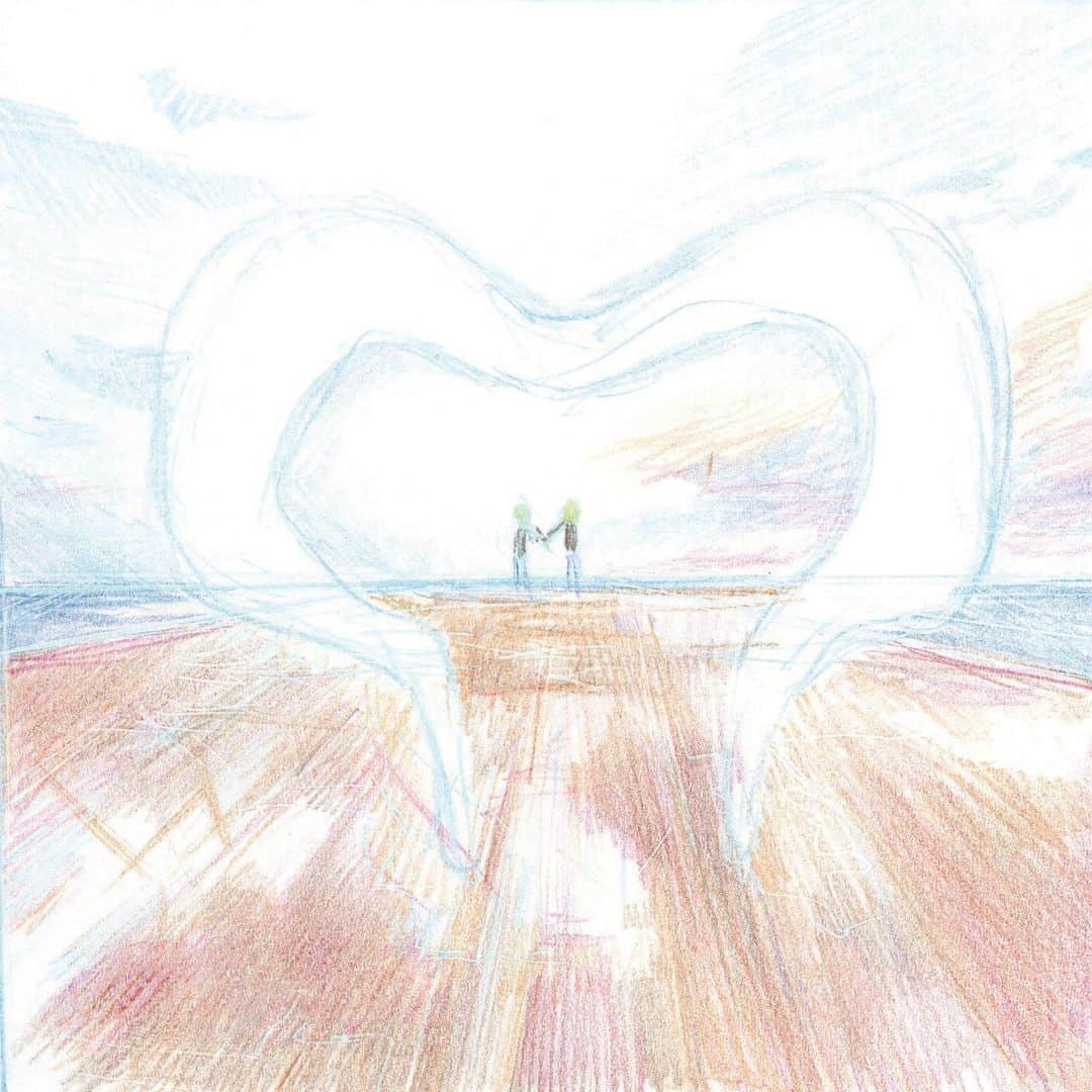 Nulbarichのインスタグラム：「2023.10.4 (Wed) Nulbarich Digital Single 『 Skyline 』 out  配信ジャケは佐野先生が このSkylineのためだけに書いてくれました。 家宝にします。  by JQ  ▼Check Profile @nulbarich_official  @mrjeremyquartus #ナルバリッチ #nulbarich #Skyline  #ミギダリ」
