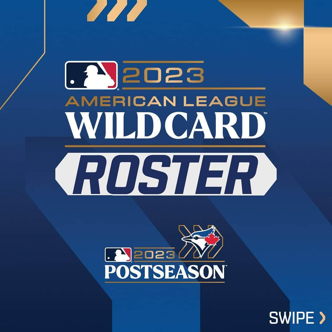 トロント・ブルージェイズのインスタグラム：「OFFICIAL: Presenting our Wild Card Series roster! #NextLevel」