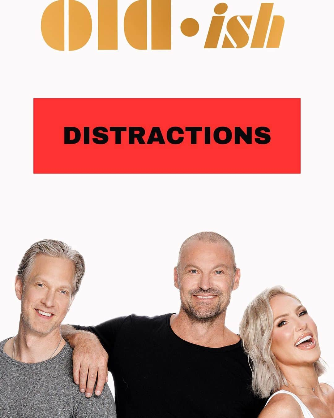 ブライアン・オースティン・グリーンのインスタグラム：「Distractions!! Check it out at @iheartradio or anywhere you listen to podcasts. DM us questions at @oldishpod or leave us a message at  855-oldish3. What would you commit to trying for a week???」