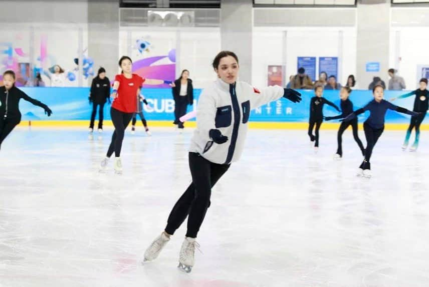 エフゲニア・メドベージェワのインスタグラム：「Beijing❤️」