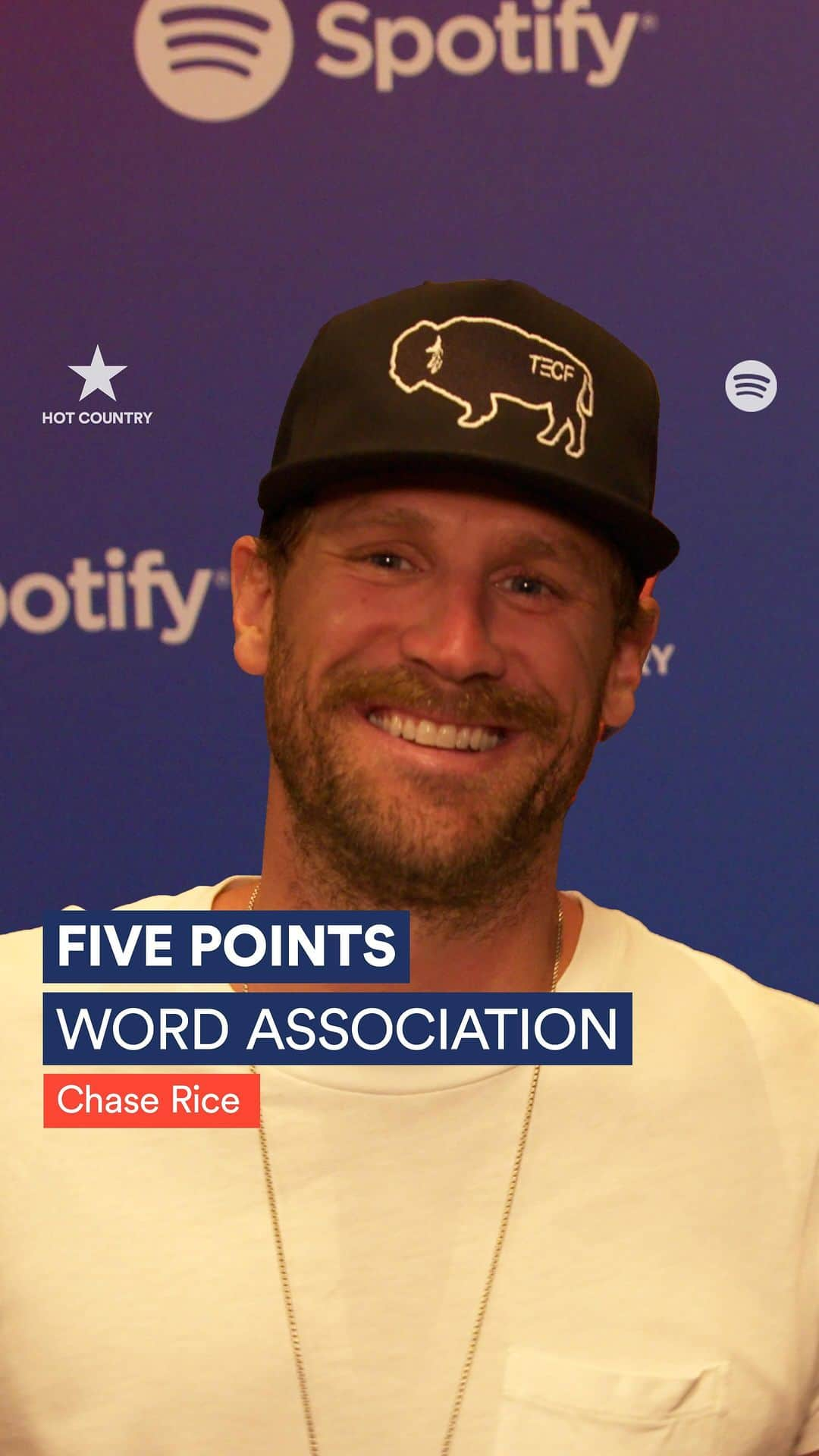 チェイス・ライスのインスタグラム：「Time for another game of #FivePoints, this time featuring North Carolina native @chaserice ⭐」