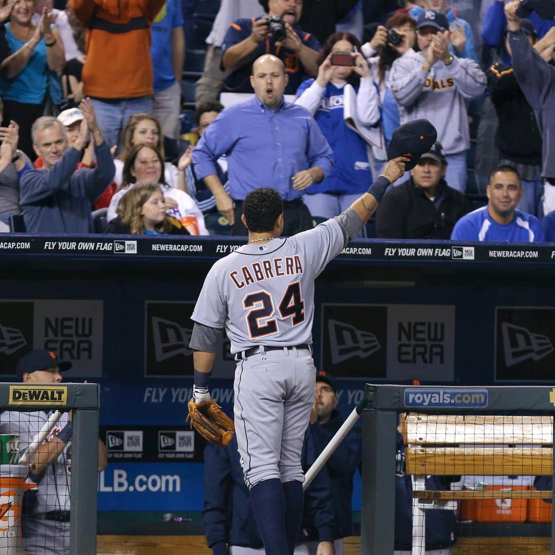 デトロイト・タイガースのインスタグラム：「#OTD in 2012, Miggy earns his Triple Crown. 👑」