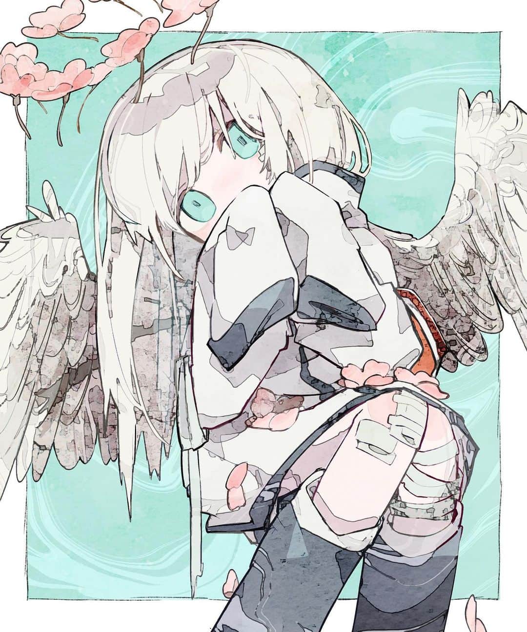 soresakiのインスタグラム：「23/30  #originalart  #originalcharacter」