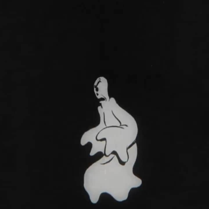 Juxtapoz Magazineのインスタグラム：「"Ko-Ko's Haunted House," 1928. Directed by Dave and Max Fleischer.  From the great account, @lazyree: "In the 1950s. Stuart Productions, Inc. gave a new lease of life to numerous Max Fleischer’s ‘Out of the Inkwell’ silent cartoons. They added soundtracks and made them ready for television distribution, this one included."  Follow @fleischertoons and all their restoration work, as well.」