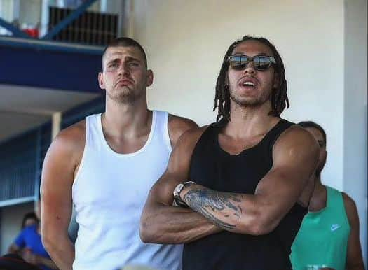 ニコラ・ヨキッチのインスタグラム：「Jokic about this summer's visit by Gordon: "He asked me can I stay one more day. I said 'Yes of course. We didn't do anything special. He was just spending days with me. We were working out a couple times. Racetrack. Lakehouse. Quiet boring life."  Gordon about his visit to Serbia: "The trip to Sombor was awesome. ... Experiencing his lifestyle, it was cool. It's just a beautiful town. His way of life is really, really amazing. And I can understand why he's trying to get out of here." . . . #jokic #jokicnikola #joker #nikola #nikolajokic #denver #nuggets #denvernuggets #colorado #nba #basketball #serbia #usa #srbija #sombor #belgrade #beograd #mvp」